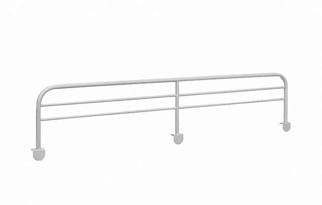 ΚΡΕΒΑΤΙ NUMERO 902F D 205x102,5x90 ΑΣΠΡΟΣ ΔΡΥΣ - ΓΚΡΙΖΟ