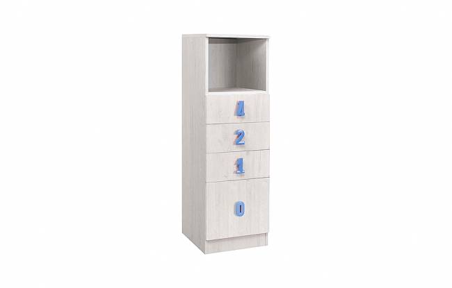 ΣΥΡΤΑΡΙΕΡΑ  NUMERO 4F 40x42x127 ΑΣΠΡΟΣ ΔΡΥΣ - ΜΠΛΕ
