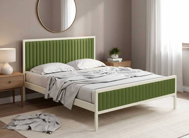 ΚΡΕΒΑΤΙ QUEEN OLIVE 150X200