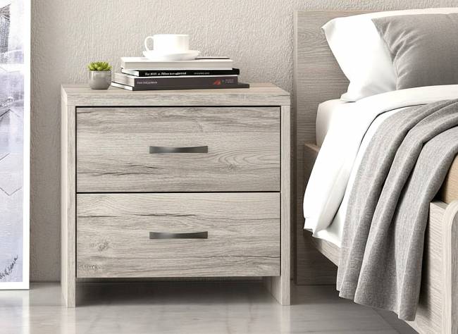 ΚΟΜΟΔΙΝΟ WOOD4 2Σ 50X35X44 ΣTAXTI