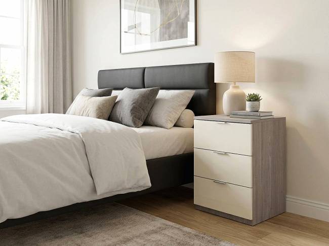 ΚΟΜΟΔΙΝΟ ELEGANCE 3F 45x38x67 NORDIC OAK