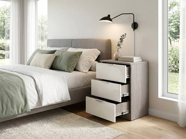 ΣΙΦΟΝΙΕΡΑ ROMA 4 75x52x80 Oak