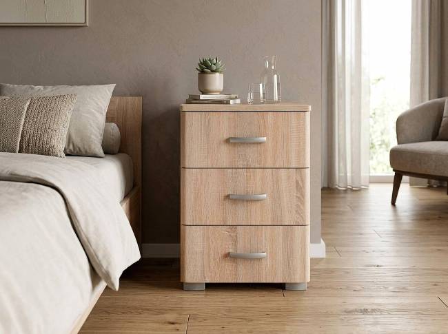 ΚΟΜΟΔΙΝΟ 3F 49x38x65 OAK