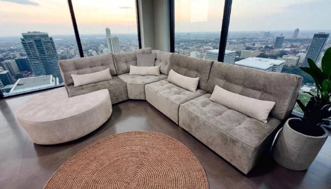 ΓΩΝΙΑΚΟΣ ΚΑΝΑΠΕΣ PACKMAN 320X220