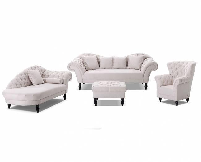 ΣΚΑΜΠΟ GRAZIA 60x45x45 ΜΠΕΖ