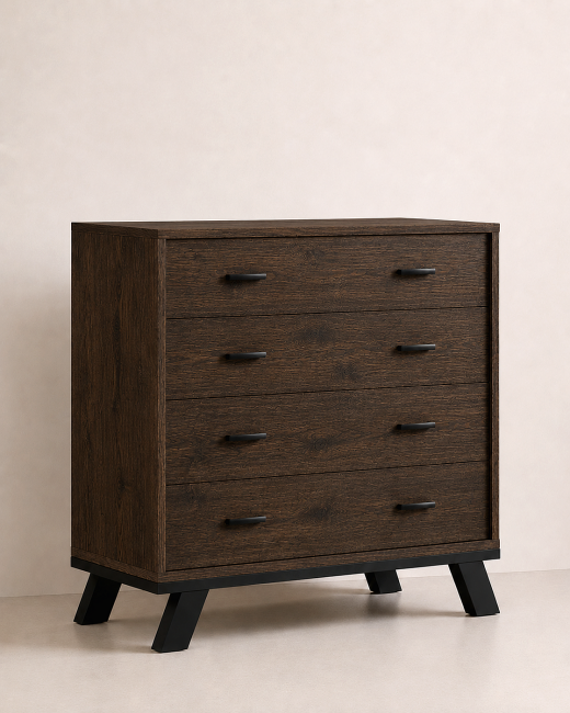 ΣΙΦΟΝΙΕΡΑ WOOD6 93Χ45Χ88 ΣΚΟΥΡΟΣ ΔΡΥΣ