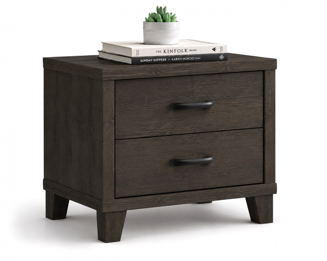 ΚΟΜΟΔΙΝΟ WOOD5 2Σ 54X44,5X48 ΣΚΟΥΡΟΣ ΔΡΥΣ