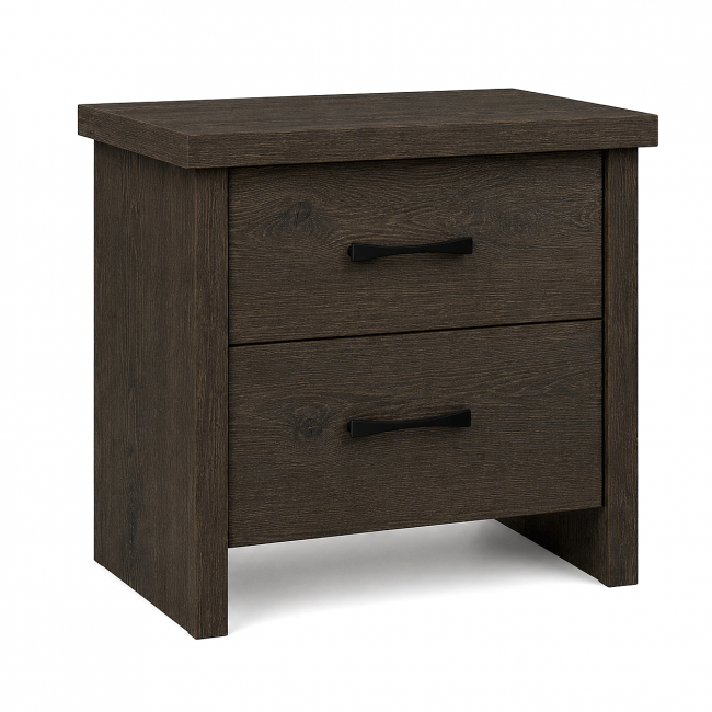 ΚΟΜΟΔΙΝΟ WOOD4 2Σ 50X35X44 ΣΚΟΥΡΟΣ ΔΡΥΣ