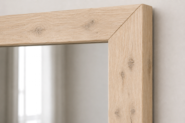 ΚΑΘΡΕΦΤΗΣ WOOD5 84X93 ΣΚΟΥΡΟΣ ΔΡΥΣ