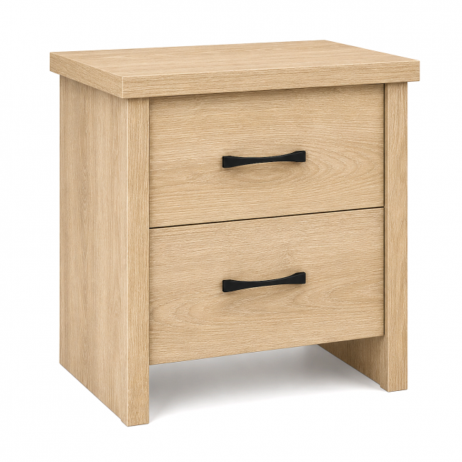 ΚΟΜΟΔΙΝΟ WOOD4 2Σ 50X35X44 ΛΑΤΤΕ