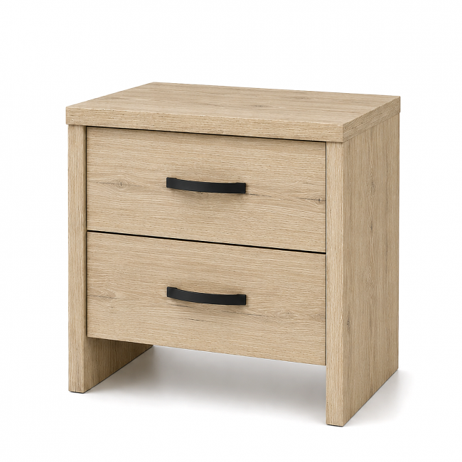 ΚΟΜΟΔΙΝΟ WOOD4 2Σ 50X35X44 ΛΑΤΤΕ
