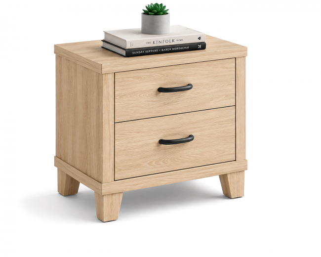 ΚΟΜΟΔΙΝΟ WOOD5 2Σ 54X44,5X48 ΛΑΤΤΕ
