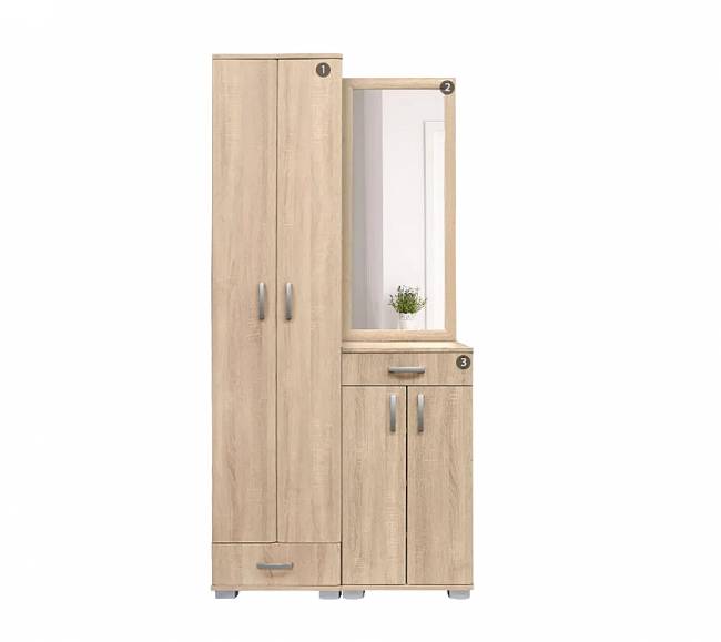 ΕΠΙΠΛΟ ΕΙΣΟΔΟΥ APOLON 01 100x37x209 OAK