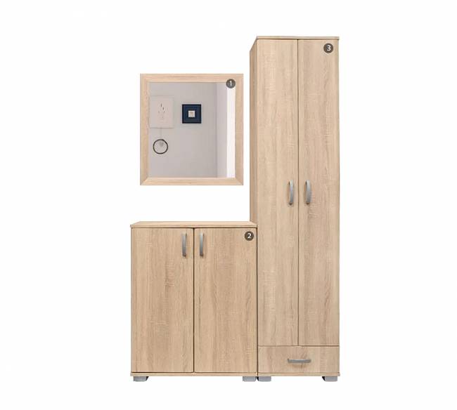 ΕΠΙΠΛΟ ΕΙΣΟΔΟΥ APOLON 03 125x37x209 OAK