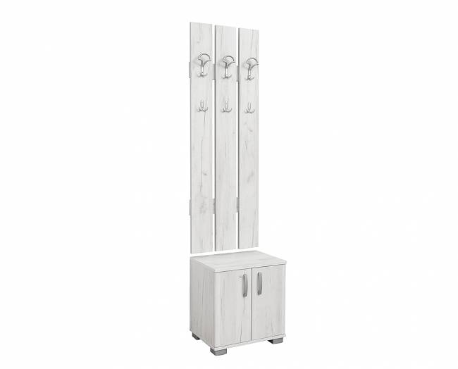 ΕΠΙΠΛΟ ΚΡΕΜΑΣΤΡΑΣ APOLON PA 2 50x37x209 SNOW OAK