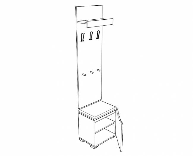 ΤΕΤΡΑΘΕΣΙΟΣ ΚΑΝΑΠΕΣ MILANO 267Χ97