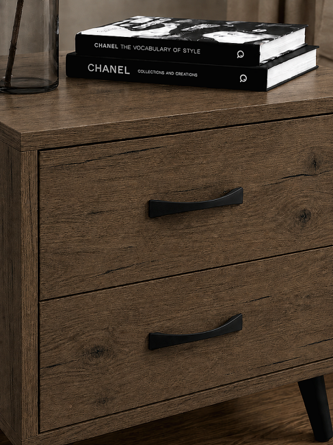 ΚΟΜΟΔΙΝΟ WOOD8 2Σ 54X44X55 ΚΑΡΥΔΙ