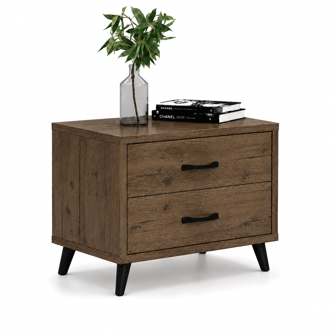 ΚΟΜΟΔΙΝΟ WOOD8 2Σ 54X44X55 ΚΑΣΤΑΝΙ
