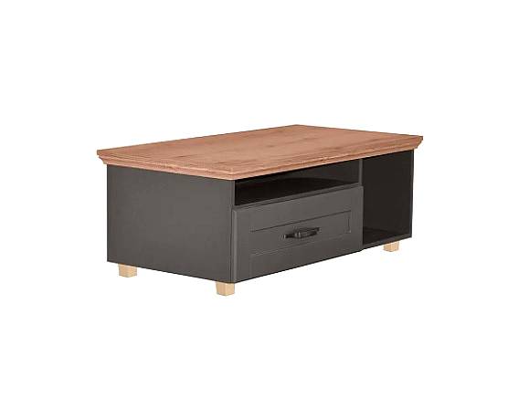 ΤΡΑΠΕΖΑΚΙ CONTE 115x60x45 ΓΚΡΙΖΟ