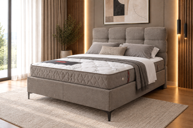 ΚΡΕΒΑΤΙ VITO ELEPHANT 160X200 ME ΑΠΟΘΗΚΕΥΤΙΚΟ ΧΩΡΟ
