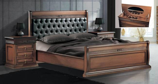 ΝΕΟΚΛΑΣΣΙΚΟ ΧΕΙΡΟΠΟΙΗΤΟ ΚΡΕΒΑΤΙ VENETO LUX