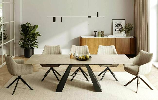 ΑΝΟΙΓΟΜΕΝΗ ΚΕΡΑΜΙΚΗ ΤΡΑΠΕΖΑΡΙΑ DIAMOND 160(240)X95