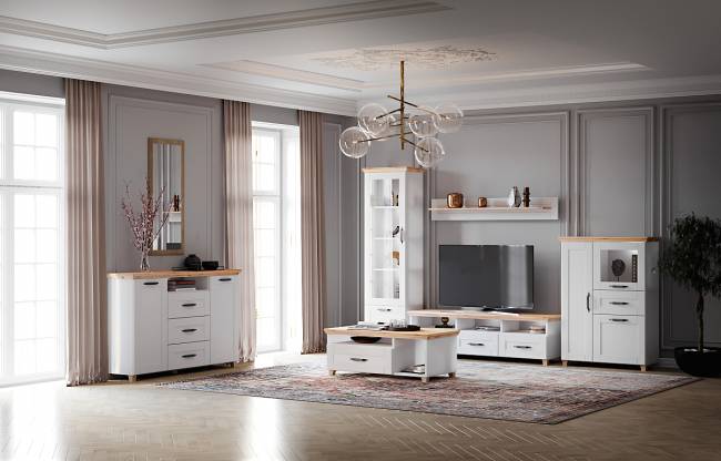 ΣΥΝΘΕΤΟ CONTE 323x48x209 WHITE