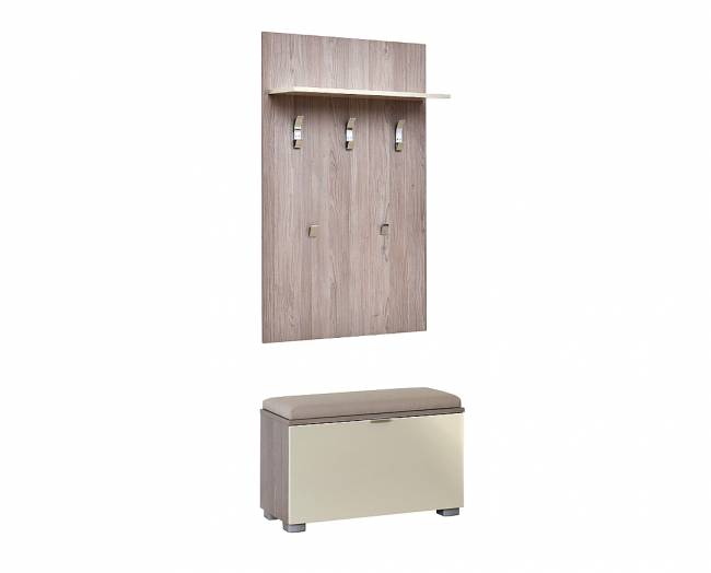ΕΠΙΠΛΟ ΚΡΕΜΑΣΤΡΑ ELEGANCE 80x38x209 NORDIC OAK