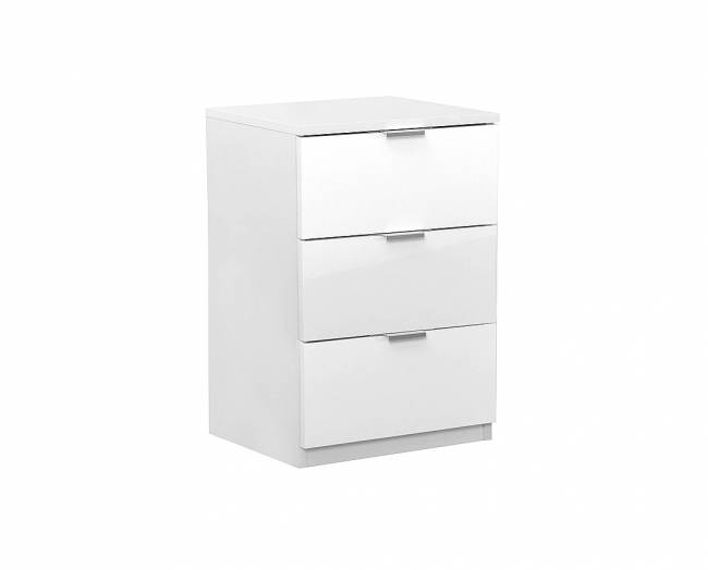 ΚΟΜΟΔΙΝΟ ELEGANCE 3F 45x38x67 ΑΣΠΡΟ