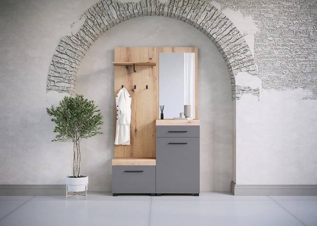 ΈΠΙΠΛΟ ΕΙΣΟΔΟΥ GENOVA 120Χ38Χ209 SNOW OAK
