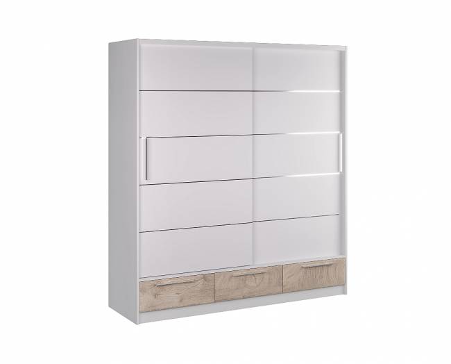 ΣΥΡΟΜΕΝΗ ΝΤΟΥΛΑΠΑ LARA 200x62x200 ΑΣΠΡΟ