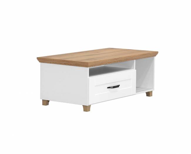ΤΡΑΠΕΖΑΚΙ CONTE 115x60x45 ΑΣΠΡΟ