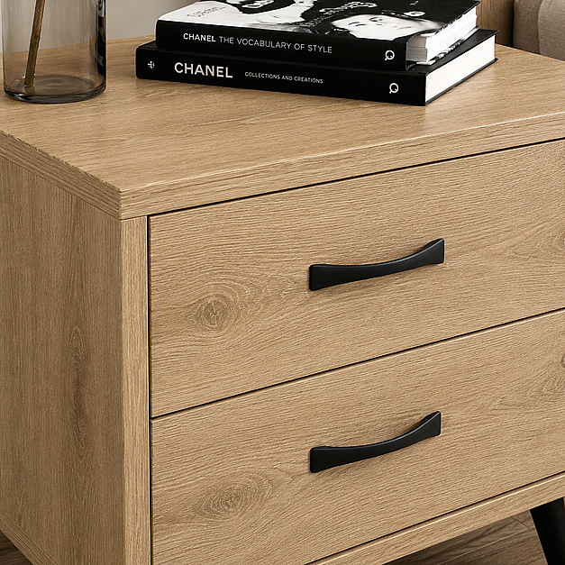 ΚΟΜΟΔΙΝΟ WOOD8 2Σ 54X44X55 MEΛΙ
