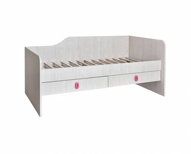 ΚΡΕΒΑΤΙ NUMERO 902F 205x103x90 ΑΣΠΡΟΣ ΔΡΥΣ - ΡΟΖ