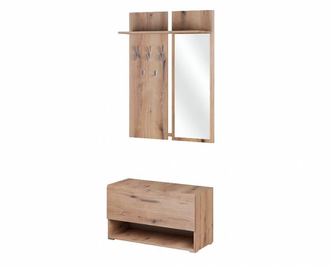 ΕΠΙΠΛΟ ΚΡΕΜΑΣΤΡΑ DONATELO 90x37x209 ARTISAN