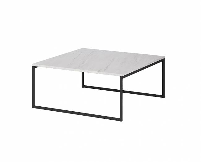 ΤΡΑΠΕΖΑΚΙ VALENCIA  90x60x30 ΑΣΠΡΟ ΜΑΡΜΑΡΟ