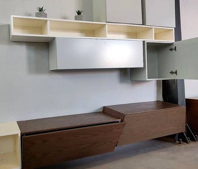 ΣΥΝΘΕΤΟ CONTE 323x48x209 GREY