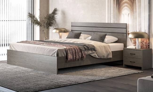 ΚΡΕΒΑΤΙ CY 100 ΣΚΟΥΡΟΣ ΔΡΥΣ