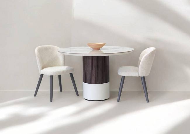 ΤΡΑΠΕΖΑΡΙΑ ΣΑΛΟΝΙΟΥ WT CY-LUX ROUND Φ100-Φ120