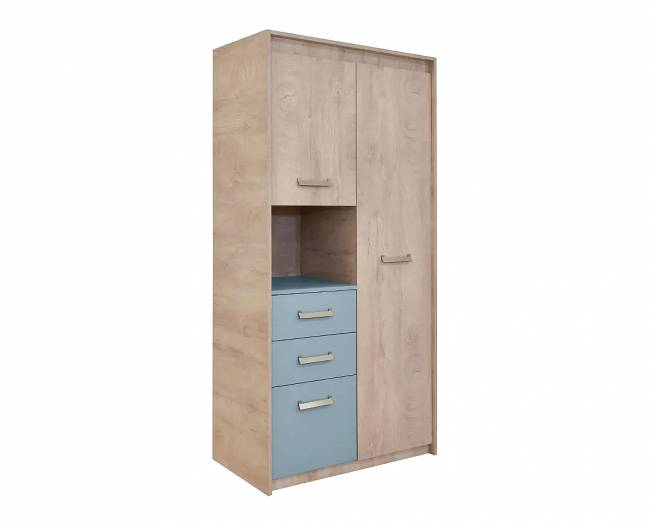 ΕΡΜΑΡΙ KINDER 2V3F 96x52x203 ΜΠΛΕ