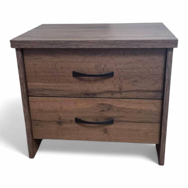 ΚΟΜΟΔΙΝΟ 2Σ CY 100 50X35X44 ΣΚΟΥΡΟΣ ΔΡΥΣ