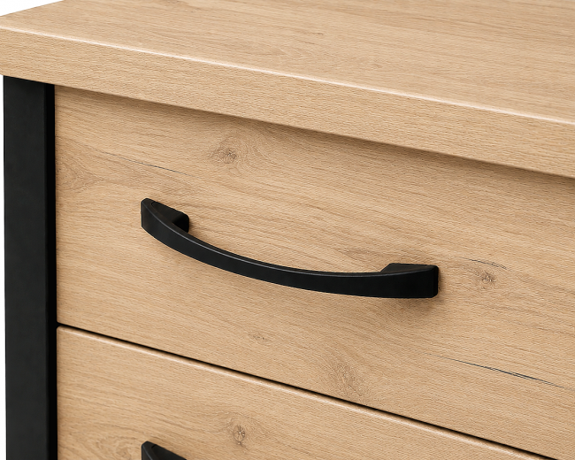 ΚΟΜΟΔΙΝΟ WOOD11 2Σ 55X45X48 ΜΕΛΙ