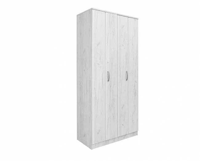 ΕΡΜΑΡΙ FORTUNA F2 POL 100x52x222 SNOW OAK