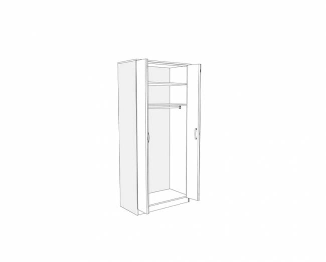 ΕΡΜΑΡΙ FORTUNA F2 POL 100x52x222 ARTISAN