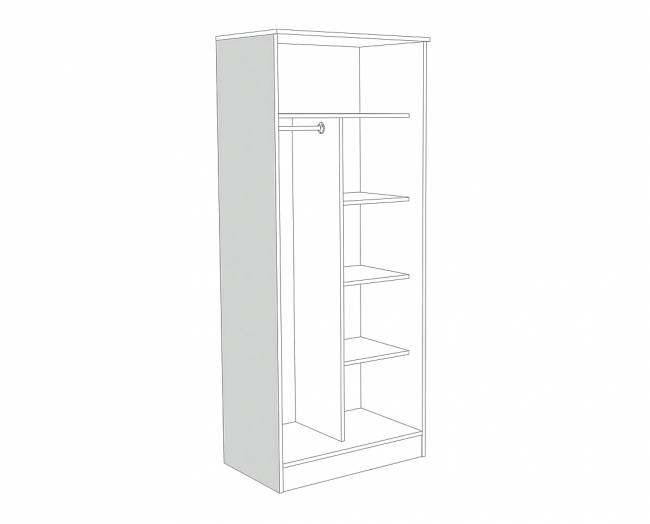 ΕΡΜΑΡΙ IVA K3 123x53x200 ARTISAN