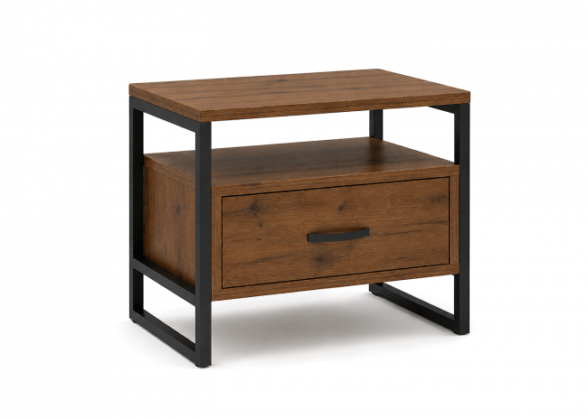ΚΟΜΟΔΙΝΟ WOOD10 1Σ 53X37X48 ΚΑΡΥΔΙ