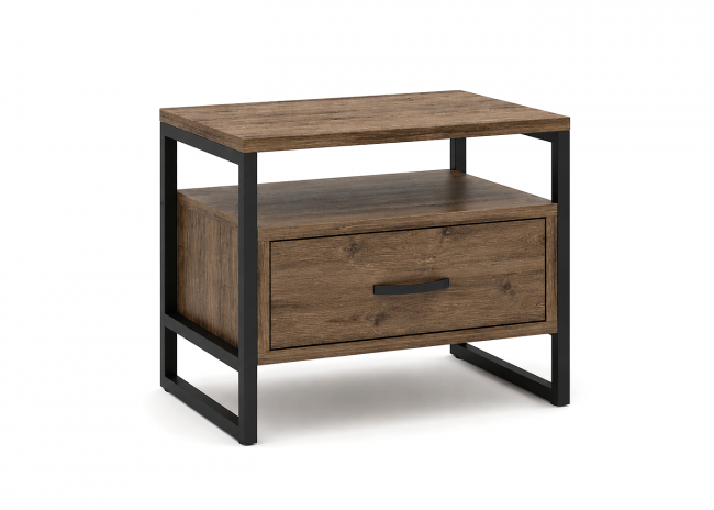 ΚΟΜΟΔΙΝΟ WOOD10 1Σ 53X37X48 ΚΑΣΤΑΝΙ