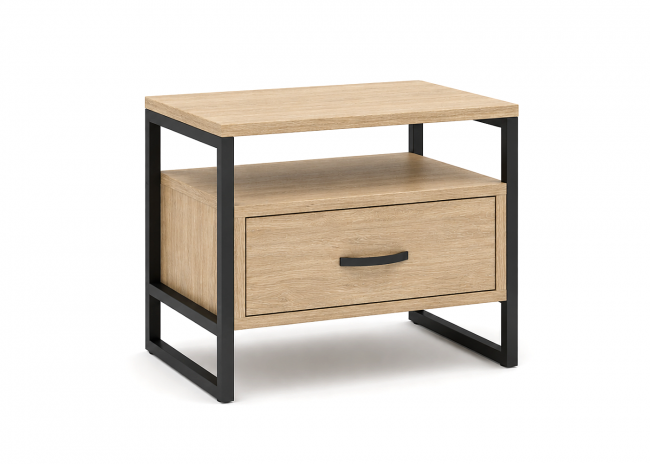 ΚΟΜΟΔΙΝΟ WOOD10 1Σ 53X37X48 ΛΑΤΤΕ
