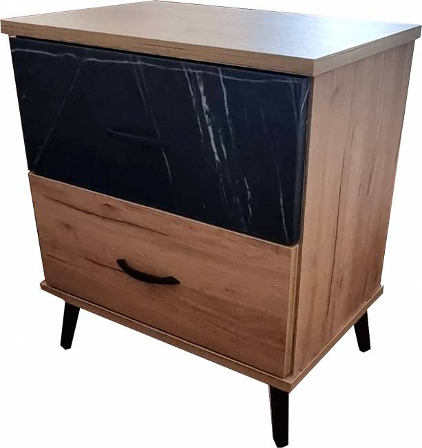 ΚΟΜΟΔΙΝΟ CY101 50x35x59 ΓΚΡΙ ΔΡΥ