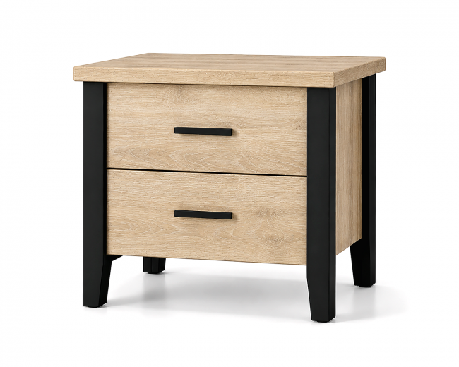 ΚΟΜΟΔΙΝΟ WOOD11 2Σ 55X45X48 ΛΑΤΤΕ